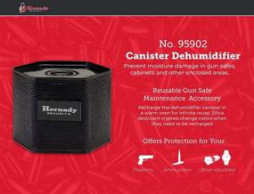 img 3 attached to Hornady Reusable Canister Dehumidifier: The Ultimate Moisture Absorber for Gun Safes & Cabinets