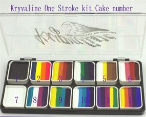 img 1 attached to Vibrant and Versatile: Explore the Kryvaline Split Cake Palette