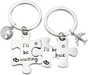 img 4 attached to ❤️ Staying Connected: Keychain for Couples in Long-Distance Relationships and Friendship