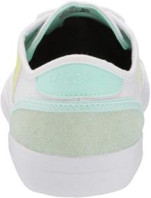 img 2 attached to 👟 Lacoste Men's Sideline White Sneakers - Trendy Men's Shoes in Fashionable Sneaker Style