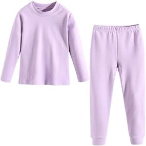 img 4 attached to Active Layered Long Johns for Toddler Boys: Superior Quality Boys' Clothing