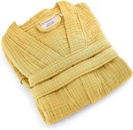 🛀 ultimate comfort: turkish absorbent natural bathrobe for women's clothing logo