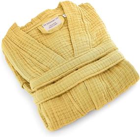img 4 attached to 🛀 Ultimate Comfort: Turkish Absorbent Natural Bathrobe for Women's Clothing