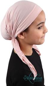 img 1 attached to 🎀 Landana Headscarves for Chemo: Stylish Pre-tied Accessories for Cancer Girls