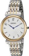 seiko womens stainless japanese quartz stainless steel women's watches logo