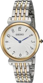 img 3 attached to Seiko Womens Stainless Japanese Quartz Stainless Steel Women's Watches