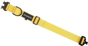 img 1 attached to 🐶 Premium Upgraded Adjustable Quick Snap Arendelle Dog Collar - Heavy Duty Nylon Collar for Large Dogs, 1.5 inches Wide