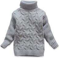 🧣 vifuur turtleneck sweater: unisex christmas kids' clothing and sweaters logo