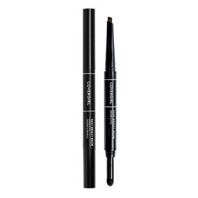 img 4 attached to 🖍️ Easy Breezy Brow Draw and Fill Brow Tool - Soft Brown by COVERGIRL