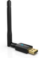 edup usb wifi bluetooth 4.2 adapter - 600mbps dual band antenna for pc/mac - windows 10/8.1/7/xp/vista compatible logo