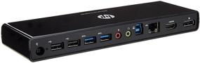 img 1 attached to 💻 HP 3005PR USB 3.0 Port Replicator - USB Docking: Simplify Connectivity and Expand Your Workspace