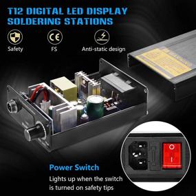 img 1 attached to 🔧 Soldering... revolutionized: Discover the Ergonomic Temperature-Adjustable Wonder