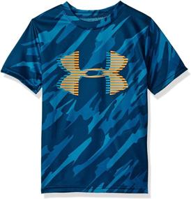 img 2 attached to Динамичная Одежда для активных мальчиков Under Armour Printed Steel Black