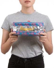 img 1 attached to 📏 Organize in Style with ZIPIT Expandable Pencil Case, Super!