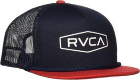 img 3 attached to RVCA Boys Foamy Trucker Hat - Black Boy's Accessories