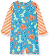 🦈 stay stylish at the pool: hatley guard shark party months boys' swimwear logo