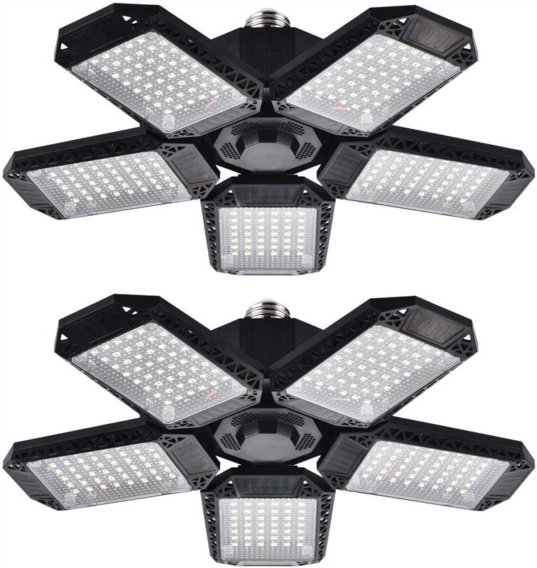deformable ceiling adjustable 12000lm basement lighting & ceiling fans 로고