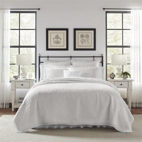 img 4 attached to 🌸 Classic Elegance: Laura Ashley Home Quilt Set