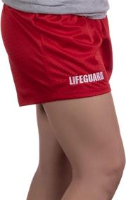 img 3 attached to Lifeguard Shorts Professional Lifeguarding Bottoms