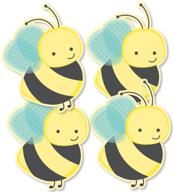 honey bee party decorations - diy essentials for baby shower or birthday party - set of 20 logo