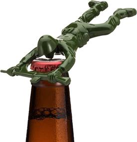 img 4 attached to 🍾 Army Man Bottle Opener - Single Piece