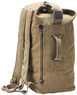 🎒 enhanced military duffel double backpack: ultimate laptop backpack upgrade logo