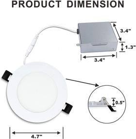 img 2 attached to 💡 ANA Energy-Efficient LED Recessed Retrofit Downlight