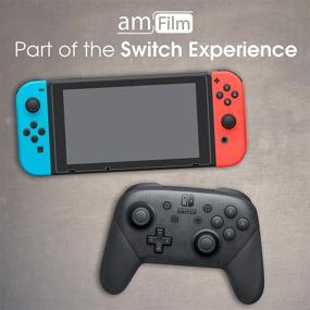 img 2 attached to AmFilm Tempered Screen Protector Nintendo Switch Nintendo Switch for Accessories