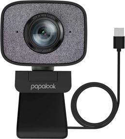 img 3 attached to Top-rated 2022 2K Ultra HD Webcam: PAPALOOK PA930, 1080P 60FPS Live StreamCam with Dual Microphone, Privacy Cover, Tripod – Perfect for Zoom, Skype, Twitch, OBS