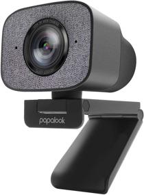 img 4 attached to Top-rated 2022 2K Ultra HD Webcam: PAPALOOK PA930, 1080P 60FPS Live StreamCam with Dual Microphone, Privacy Cover, Tripod – Perfect for Zoom, Skype, Twitch, OBS