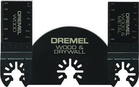 img 1 attached to Dremel MM492 Universal Quick-Fit Cutting Assortment Pack: 3-Piece Kit in Black