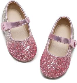 img 4 attached to Felix Flora Toddler Little Dress Girls' Shoes: Stylish and Comfortable Footwear for Your Tiny Fashionistas