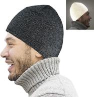 🧢 hivis reflective winter beanie hats for women and men | soft and cozy safety gear логотип