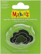 ☁️ makin's usa clay cutters 3/pkg - cloud shaped logo