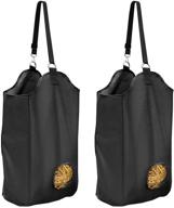 qwork feed bags oxford black логотип