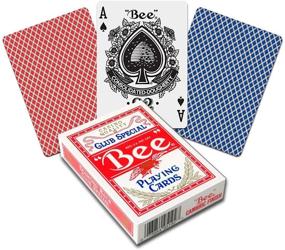 img 1 attached to 🐝 Bee Premium Playing Cards (May Vary in Colors) - Set of 4 for Enhanced SEO