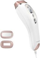 🔥 at-home laser hair removal device for women & men - 350000 flashes, permanent painless light hair remover for face, bikini line, whole body with ice cool function logo