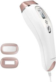 img 4 attached to 🔥 At-Home Laser Hair Removal Device for Women & Men - 350000 Flashes, Permanent Painless Light Hair Remover for Face, Bikini Line, Whole Body with Ice Cool Function