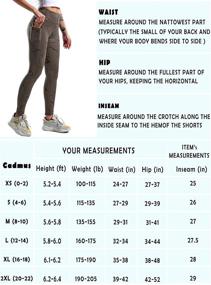 img 1 attached to CADMUS High-Waisted Workout Leggings for Women - 4-Way Stretch Yoga Pants Ideal for Running and Yoga – Available in Plus Sizes