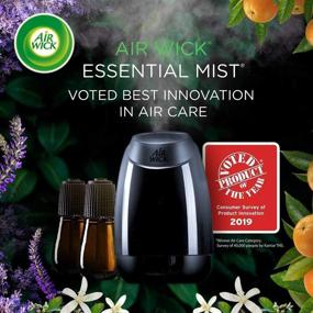 img 1 attached to 🌲 Заправка Air Wick Essential Mist - Коллекция "Праздничные ароматы: Боровик" - Лимитированное издание - 2 заправки по 0,67 жидк. унций (20 мл) каждая