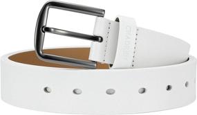 img 2 attached to 👖 Comfortable Adjustable Leather Ratchet Belt - Chaoren