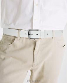 img 3 attached to 👖 Comfortable Adjustable Leather Ratchet Belt - Chaoren