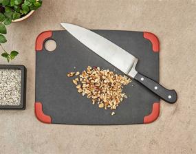 img 3 attached to 🔪 Slate/Red Epicurean Non-Slip Cutting Board, 14.5x11.25-Inch: Top Quality Kitchen Product