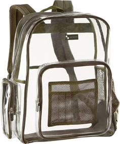 img 1 attached to Ultimate Heavy Clear Backpack Organizer: The Perfect Storage Solution for Large Casual Daypacks