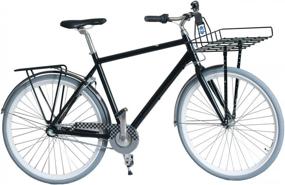 img 1 attached to 🍕 Enhance your biking experience with the Wald 257 Multi-Fit Front Pizza Box Bicycle Basket in Black