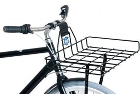 img 2 attached to 🍕 Enhance your biking experience with the Wald 257 Multi-Fit Front Pizza Box Bicycle Basket in Black