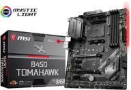 обновленная материнская плата msi b450 tomahawk am4 для игр, amd ryzen 1-го и 2-го поколения, m.2, usb 3, ddr4, dvi, hdmi, поддержка crossfire логотип