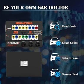 img 3 attached to GODIAG GT100 Автомобильный инструмент OBD II Break Out Box ECU Conector с главным OBD кабелем и многофункциональным перемычкой для диагностики двигателя, LED индикатором и поддержкой поиска.