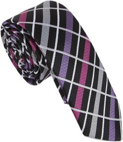 img 4 attached to 👔 Dan Smith DAE7C15C Checkered Microfiber Boys' Neckwear Collection