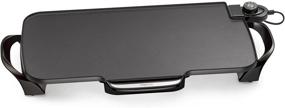 img 3 attached to 🍳 Presto 07061 22-inch Electric Griddle With Detachable Handles, Black, Large 22-inch Surface